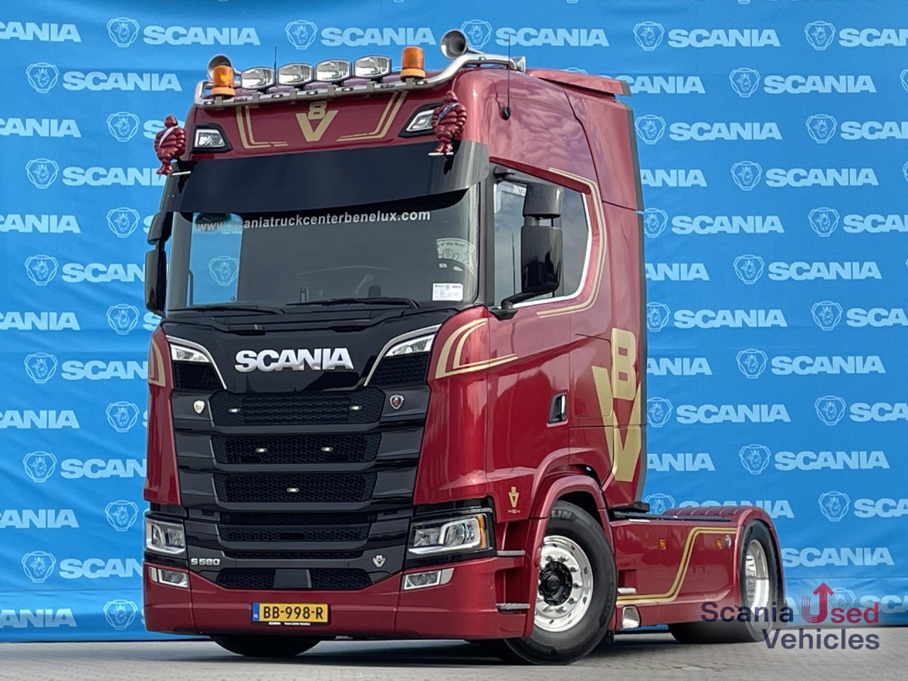 SCANIA S 580 A4x2NB DIFF-L RETARDER FULL AIR 9T V8 - Tracteur routier: photos 1 SCANIA S 580 A4x2NB DIFF-L RETARDER FULL AIR 9T V8 - Tracteur routier: photos 1