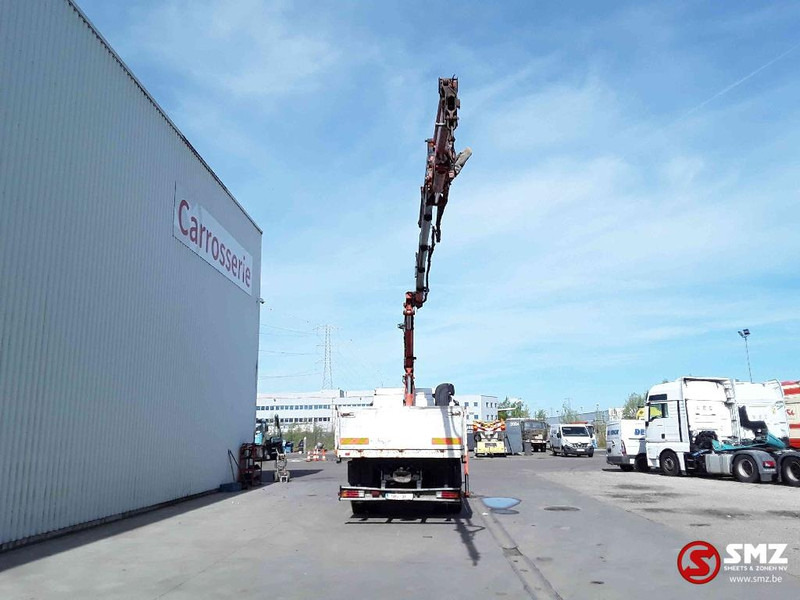 Camion plateau, Camion grue Mercedes-Benz Actros 1831 Atlas Ak140.1A4+remote lames steel 165000km: photos 8