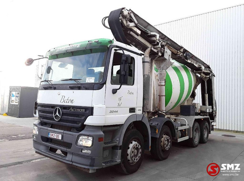 Mercedes-Benz Actros 3244 9m2+ belt - Camion malaxeur: photos 3 Mercedes-Benz Actros 3244 9m2+ belt - Camion malaxeur: photos 3