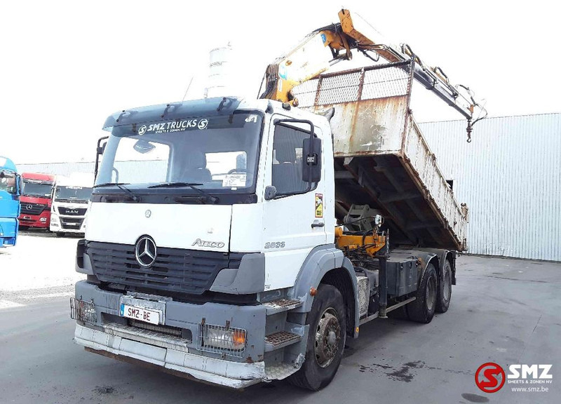 Mercedes-Benz Atego 2633 effer 3 ext +remote 6x4 - Camion benne, Camion grue: photos 3 Mercedes-Benz Atego 2633 effer 3 ext +remote 6x4 - Camion benne, Camion grue: photos 3