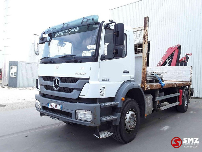 Mercedes-Benz Axor 1833 Fassi f 110a 284000km airco TOP condition - Camion plateau, Camion grue: photos 3 Mercedes-Benz Axor 1833 Fassi f 110a 284000km airco TOP condition - Camion plateau, Camion grue: photos 3