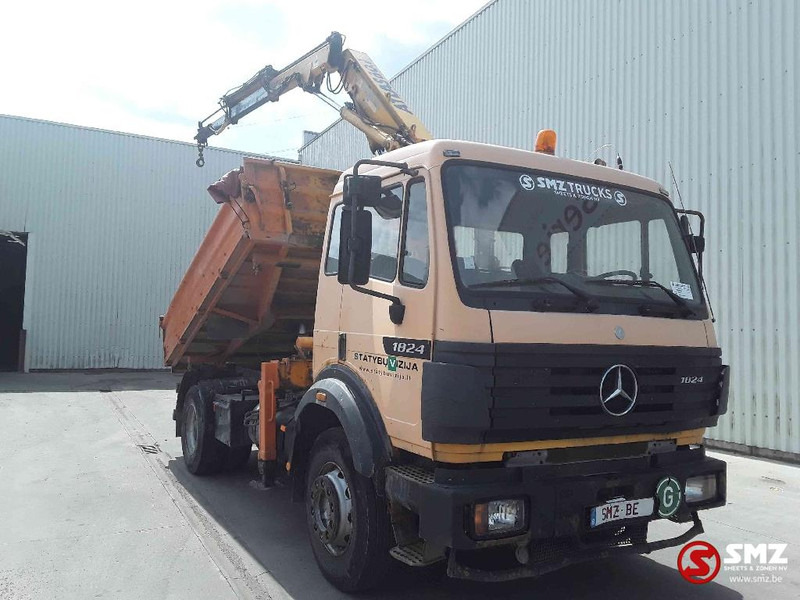 Mercedes-Benz SK 1824 Lames grue Atlas Ak 80-1 - Camion benne, Camion grue: photos 1 Mercedes-Benz SK 1824 Lames grue Atlas Ak 80-1 - Camion benne, Camion grue: photos 1