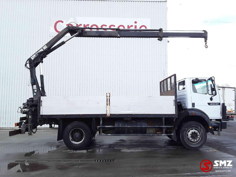 Mercedes-Benz SK 2031 lames manual - Camion plateau, Camion grue: photos 4 Mercedes-Benz SK 2031 lames manual - Camion plateau, Camion grue: photos 4