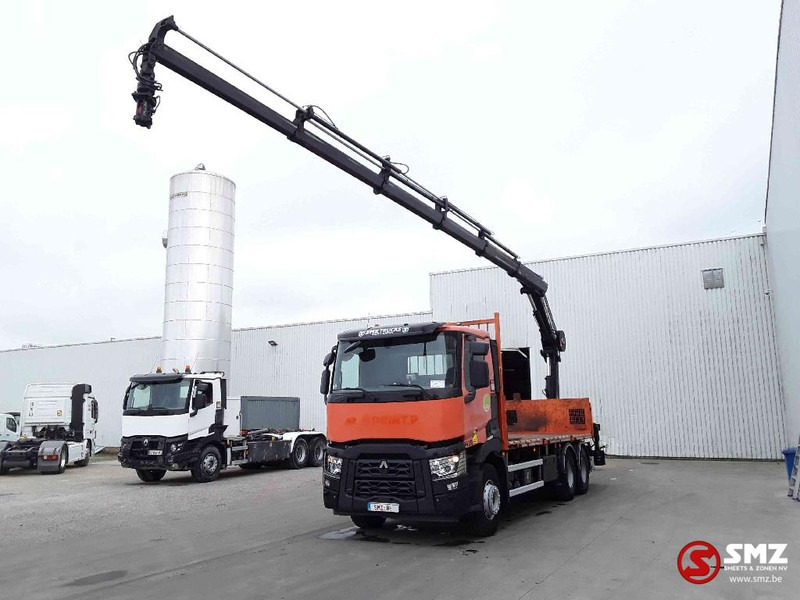 Renault C 430 Hiab 188_es 5+remote - Camion plateau, Camion grue: photos 3 Renault C 430 Hiab 188_es 5+remote - Camion plateau, Camion grue: photos 3