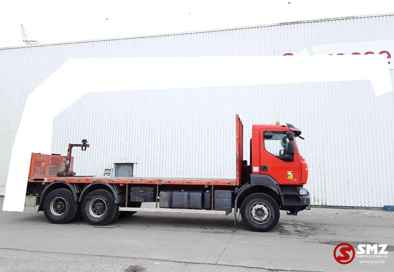 Renault Kerax 430 6x4 lames steel - Camion plateau, Camion grue: photos 4 Renault Kerax 430 6x4 lames steel - Camion plateau, Camion grue: photos 4