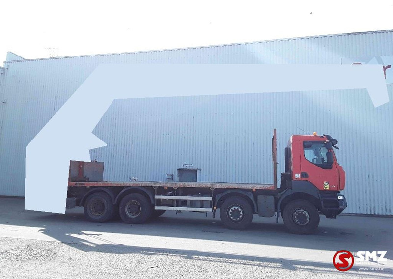 Renault Kerax 430 8x4 - Camion plateau, Camion grue: photos 4 Renault Kerax 430 8x4 - Camion plateau, Camion grue: photos 4