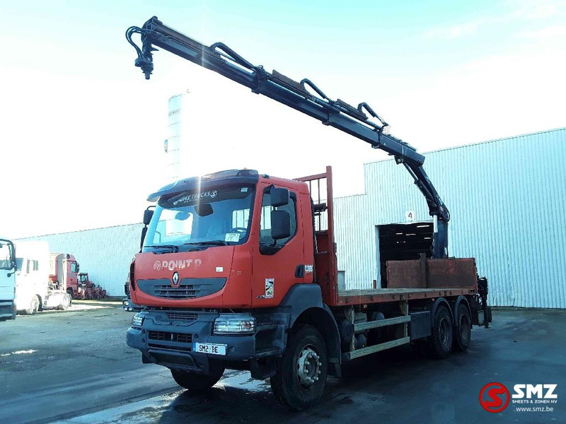 Renault Kerax 430 Hiab 166B_3-remote - Camion plateau, Camion grue: photos 3 Renault Kerax 430 Hiab 166B_3-remote - Camion plateau, Camion grue: photos 3