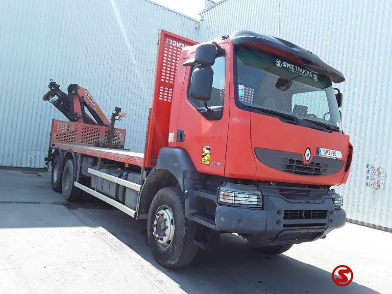 Renault Kerax 430 Palfinger Pk18002 - Camion plateau, Camion grue: photos 1 Renault Kerax 430 Palfinger Pk18002 - Camion plateau, Camion grue: photos 1
