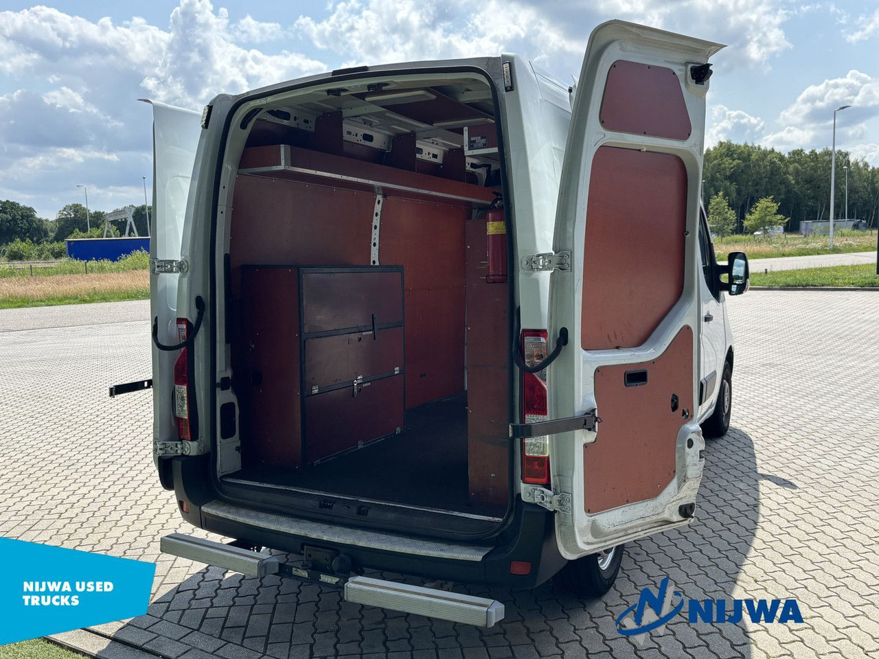 Fourgon utilitaire Renault Master T35 125 L2H2 Opstap + Airco Kasten: photos 16