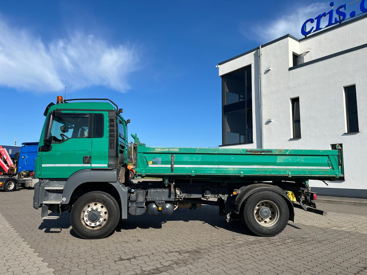 Camion benne MAN TGS 18.460 4X4 H BL Kipper: photos 6