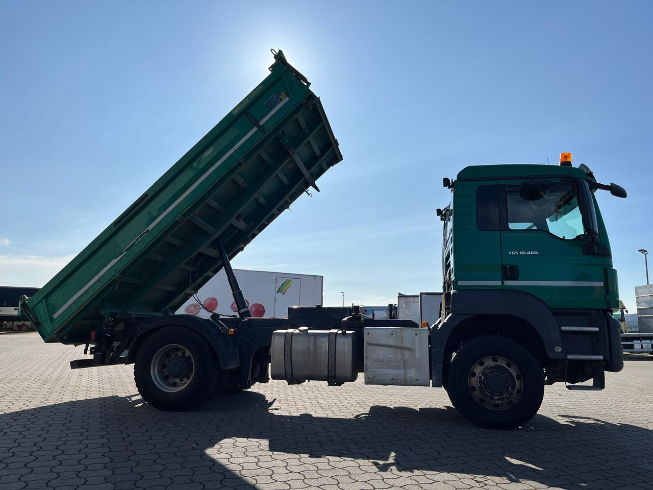 Camion benne MAN TGS 18.460 4X4 H BL Kipper: photos 13