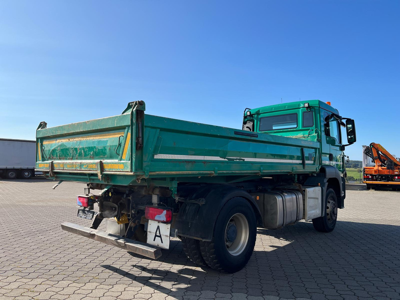 Camion benne MAN TGS 18.460 4X4 H BL Kipper: photos 9