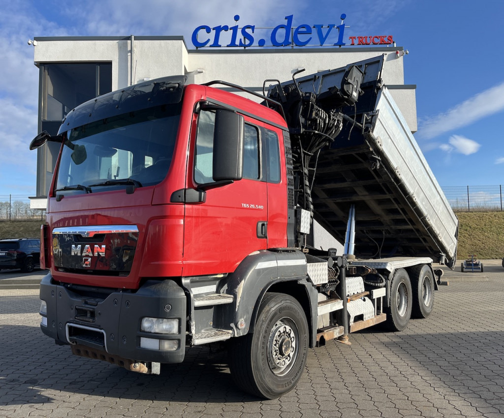Camion benne, Camion grue MAN TGS 26.540 6x6H  Palfinger Epsilon S290Z   AHK: photos 8