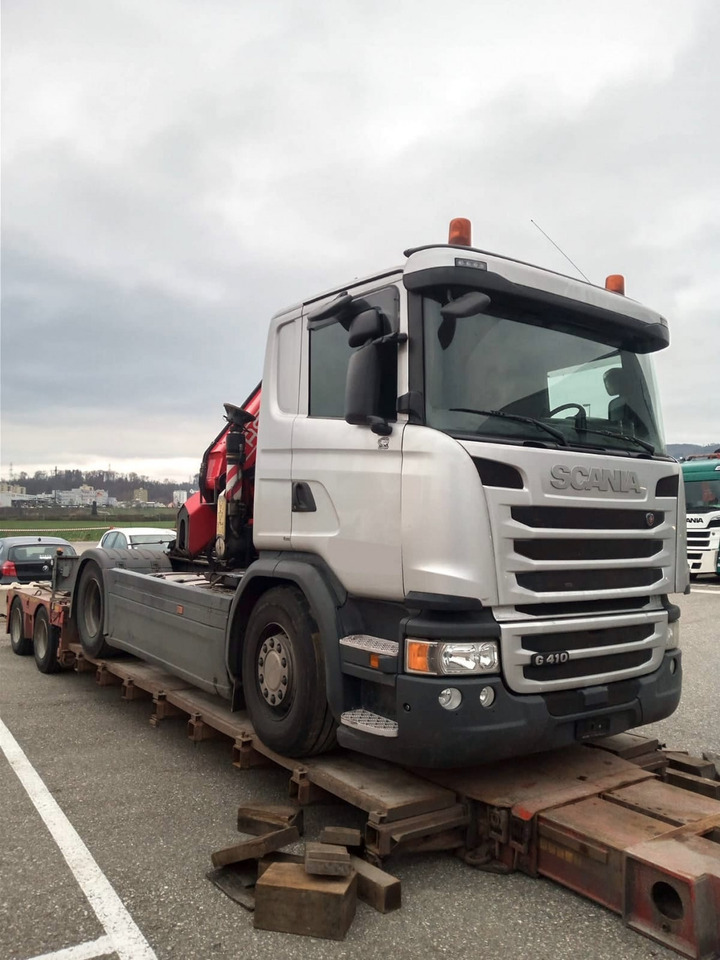 Scania G410 4x2 SZM Kran Fassi F235 Motorschaden - Tracteur routier: photos 2 Scania G410 4x2 SZM Kran Fassi F235 Motorschaden - Tracteur routier: photos 2