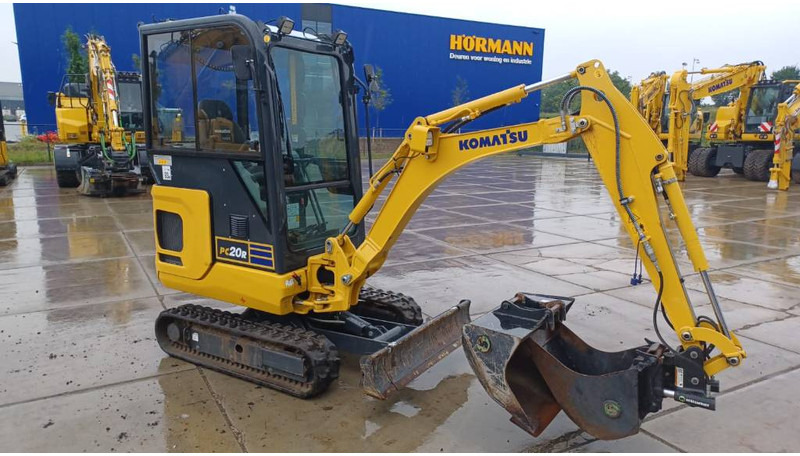 Komatsu PC 20 MR-5 - Mini pelle: photos 1 Komatsu PC 20 MR-5 - Mini pelle: photos 1