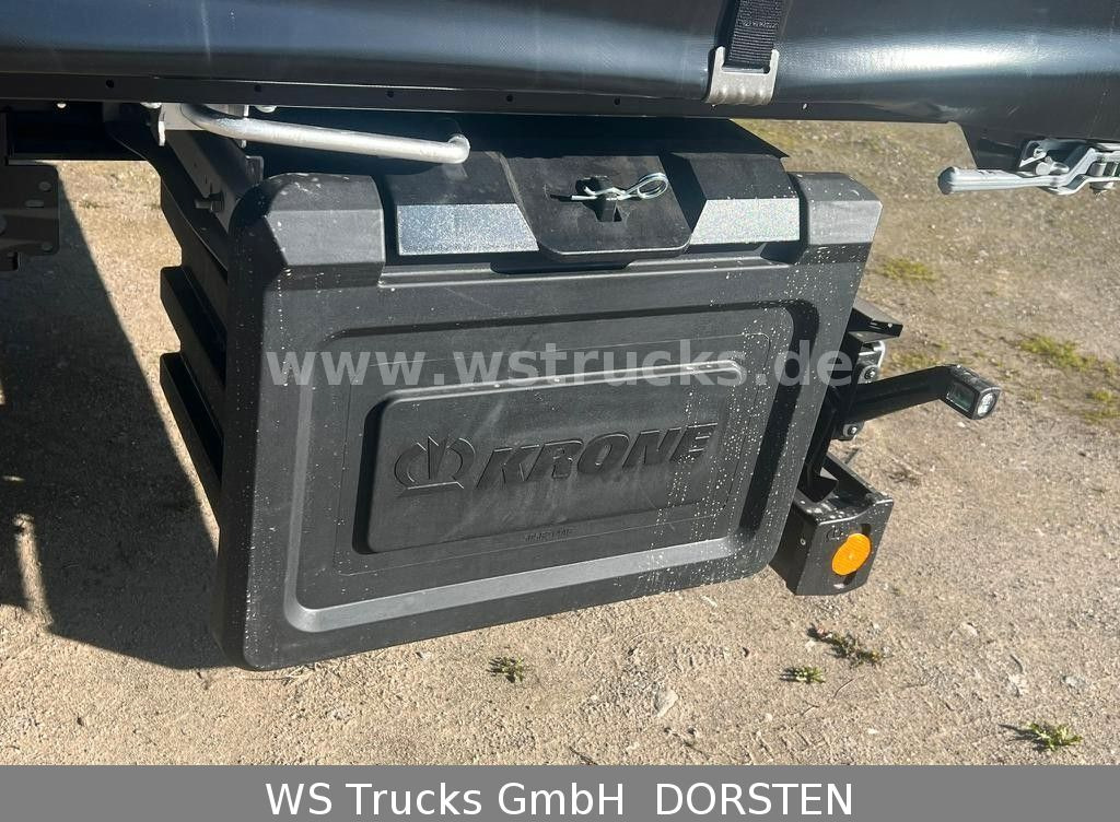 Krone Planauflieger SDP 27  Edscha SAF Achsen - Semi-remorque rideaux coulissants: photos 4 Krone Planauflieger SDP 27  Edscha SAF Achsen - Semi-remorque rideaux coulissants: photos 4