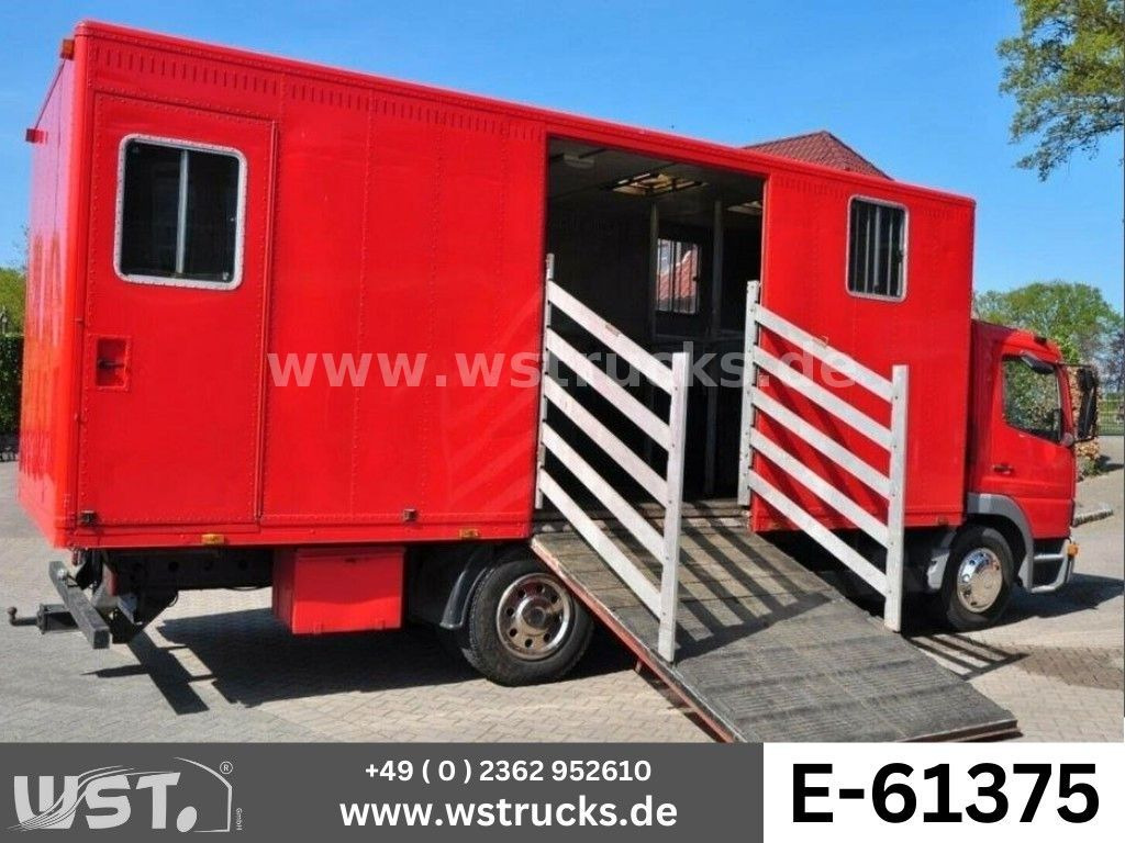 Mercedes-Benz 1224 EURO. 3 - Camion chevaux: photos 1 Mercedes-Benz 1224 EURO. 3 - Camion chevaux: photos 1