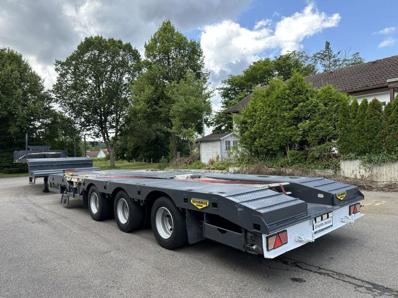 Broshuis Tele Semi Tieflader Luft 4.5 m auszieh u. 3 m verb Tele Semi Tieflader Luft 4.5 m auszieh u. 3 m verbreiterb. - Semi-remorque surbaissé: photos 4 Broshuis Tele Semi Tieflader Luft 4.5 m auszieh u. 3 m verb Tele Semi Tieflader Luft 4.5 m auszieh u. 3 m verbreiterb. - Semi-remorque surbaissé: photos 4