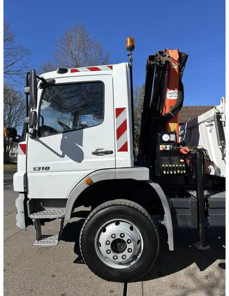 Mercedes-Benz Atego 1318 5 x AK Allrad Kran Palfinger 7001 - Camion benne, Camion grue: photos 5 Mercedes-Benz Atego 1318 5 x AK Allrad Kran Palfinger 7001 - Camion benne, Camion grue: photos 5