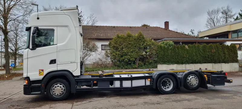 Scania S410 6X2 BDF Intarder Lenkachse VANTEC hyd. Hubrahmen - Camion porte-conteneur/ Caisse mobile: photos 5 Scania S410 6X2 BDF Intarder Lenkachse VANTEC hyd. Hubrahmen - Camion porte-conteneur/ Caisse mobile: photos 5