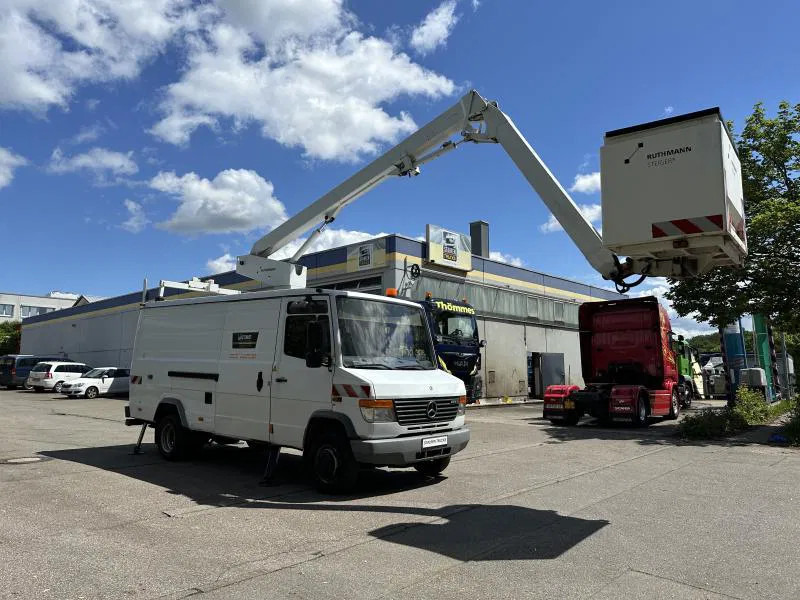 Véhicule utilitaire Mercedes-Benz Vario 614 D-KA RUTHMANN K130 Hubsteiger 13 m TÜV neu: photos 11