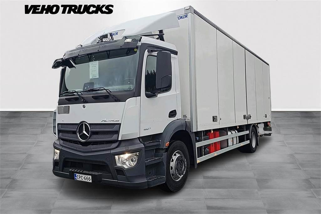 Mercedes-Benz ACTROS 5 SM 1827 L KSA - Camion fourgon: photos 1 Mercedes-Benz ACTROS 5 SM 1827 L KSA - Camion fourgon: photos 1