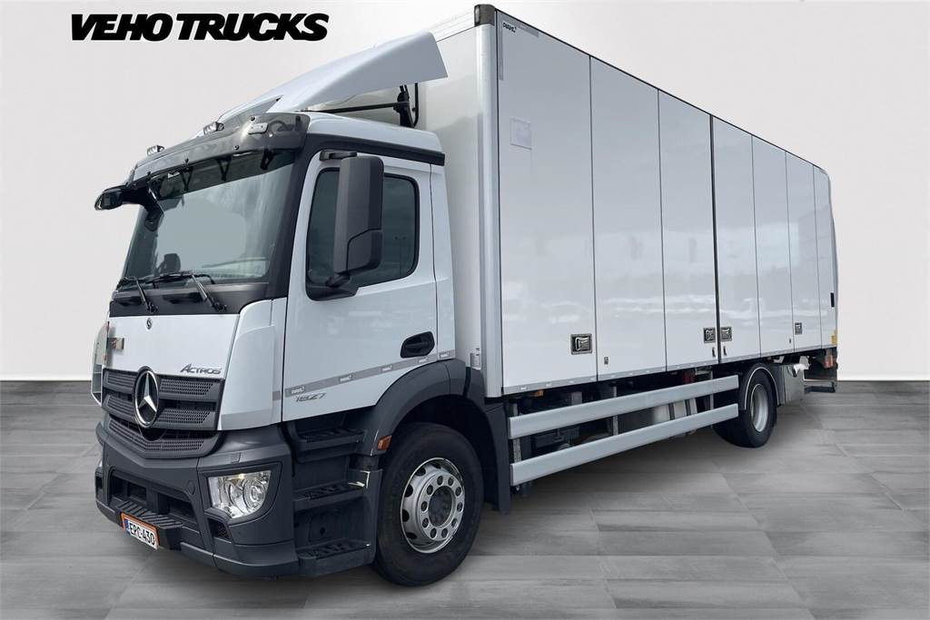 Mercedes-Benz Actros 1827 4x2 8,7m umpikori+PL nostin - Camion isothermique: photos 1 Mercedes-Benz Actros 1827 4x2 8,7m umpikori+PL nostin - Camion isothermique: photos 1