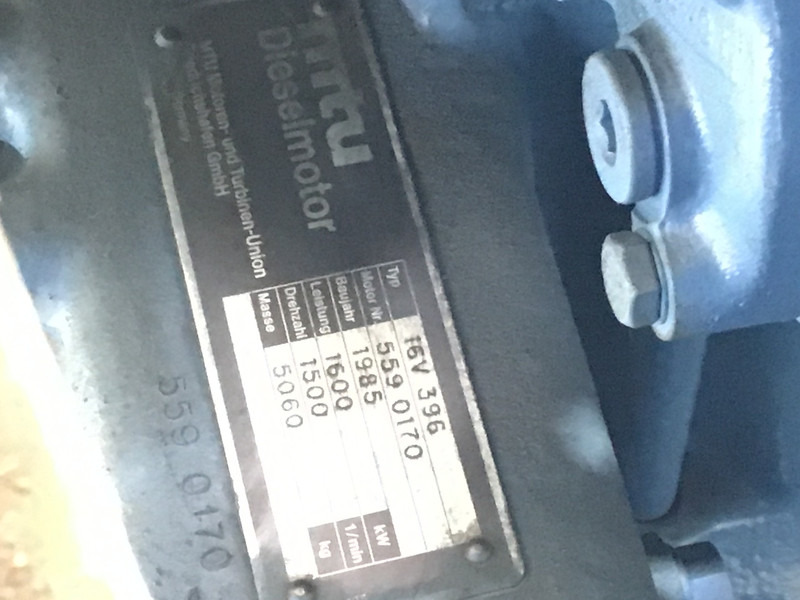 Groupe électrogène MTU 16V396 GENERATOR 1875KVA USED: photos 6 Groupe électrogène MTU 16V396 GENERATOR 1875KVA USED: photos 6