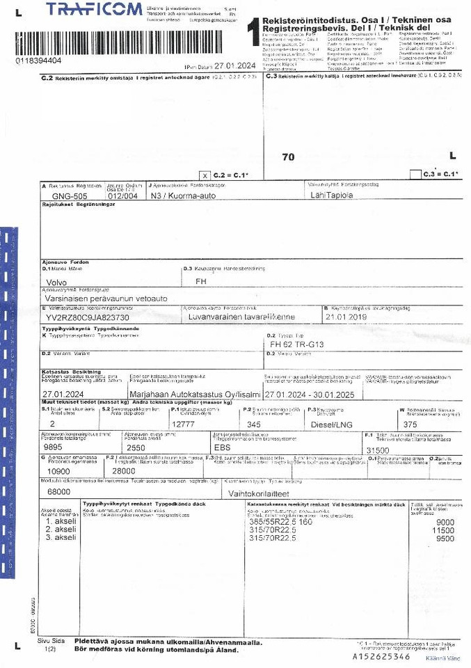 Volvo FH 13  - crédit-bail Volvo FH 13: photos 13