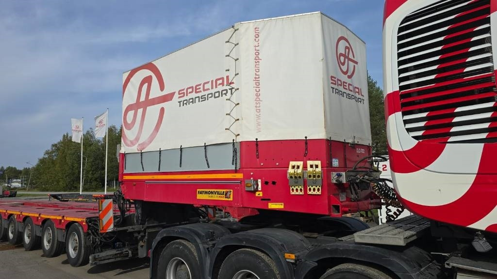 Faymonville Combimax - Semi-remorque surbaissé: photos 2 Faymonville Combimax - Semi-remorque surbaissé: photos 2