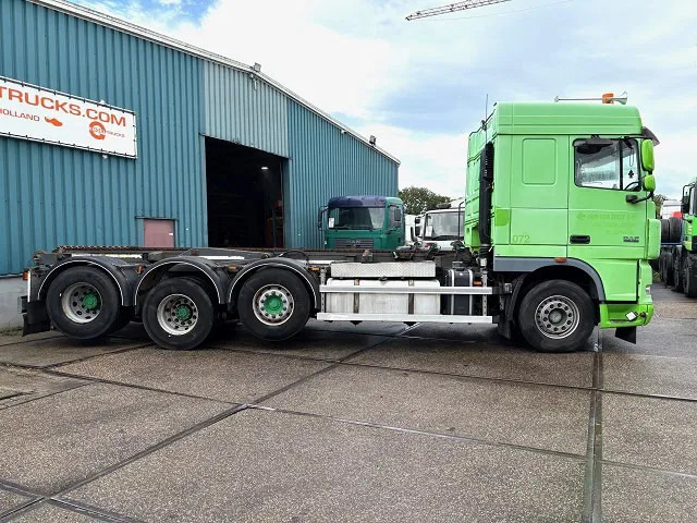 DAF XF 105.460 8x2 CHASSIS WITH MULTILIFT SYSTEM (ZF16 MANUAL GEARBOX / MX-BRAKE / 9.000 KG. FRONT-AXLE / LIFT-AXLES / FRIDGE / ETC. - Camion porte-conteneur/ Caisse mobile: photos 4 DAF XF 105.460 8x2 CHASSIS WITH MULTILIFT SYSTEM (ZF16 MANUAL GEARBOX / MX-BRAKE / 9.000 KG. FRONT-AXLE / LIFT-AXLES / FRIDGE / ETC. - Camion porte-conteneur/ Caisse mobile: photos 4