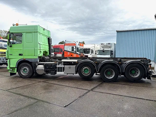 DAF XF 105.460 8x2 CHASSIS WITH MULTILIFT SYSTEM (ZF16 MANUAL GEARBOX / MX-BRAKE / 9.000 KG. FRONT-AXLE / LIFT-AXLES / FRIDGE / ETC. - Camion porte-conteneur/ Caisse mobile: photos 5 DAF XF 105.460 8x2 CHASSIS WITH MULTILIFT SYSTEM (ZF16 MANUAL GEARBOX / MX-BRAKE / 9.000 KG. FRONT-AXLE / LIFT-AXLES / FRIDGE / ETC. - Camion porte-conteneur/ Caisse mobile: photos 5