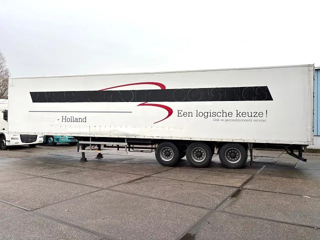 Pacton / JUMBO 3-AXLE CLOSED BOX WITH FULL STEEL CHASSIS (BPW-AXLES / DRUM BRAKES / ABS BRAKE SYSTEM / 13.60 METER) - Semi-remorque fourgon: photos 5 Pacton / JUMBO 3-AXLE CLOSED BOX WITH FULL STEEL CHASSIS (BPW-AXLES / DRUM BRAKES / ABS BRAKE SYSTEM / 13.60 METER) - Semi-remorque fourgon: photos 5