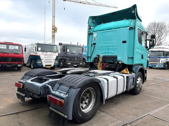 Scania R114-380 LA SLEEPERCAB 4x2 (EURO 2 / MANUAL GEARBOX / HYDRAULIC KIT / P.T.O. / FULL SPOILERSET / ETC.) - Tracteur routier: photos 3 Scania R114-380 LA SLEEPERCAB 4x2 (EURO 2 / MANUAL GEARBOX / HYDRAULIC KIT / P.T.O. / FULL SPOILERSET / ETC.) - Tracteur routier: photos 3
