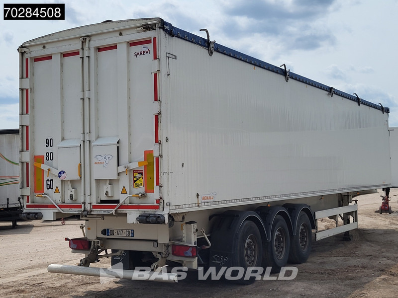 Semi-remorque benne Benalu BENCERE 3 axles 75m3 ALU Liftachse: photos 5