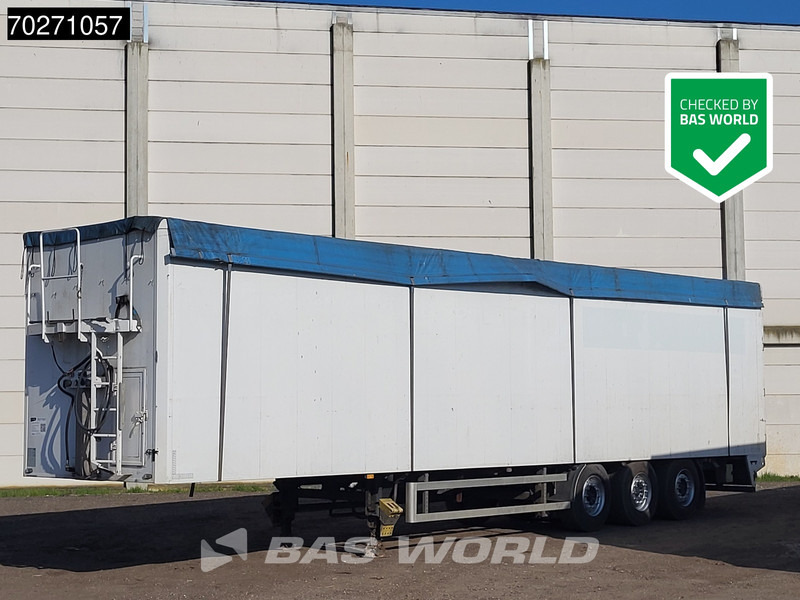 Carnehl CSS/AL 3 axles 92m3 Lift Axle Door in headboard - Semi-remorque à fond mouvant: photos 1 Carnehl CSS/AL 3 axles 92m3 Lift Axle Door in headboard - Semi-remorque à fond mouvant: photos 1