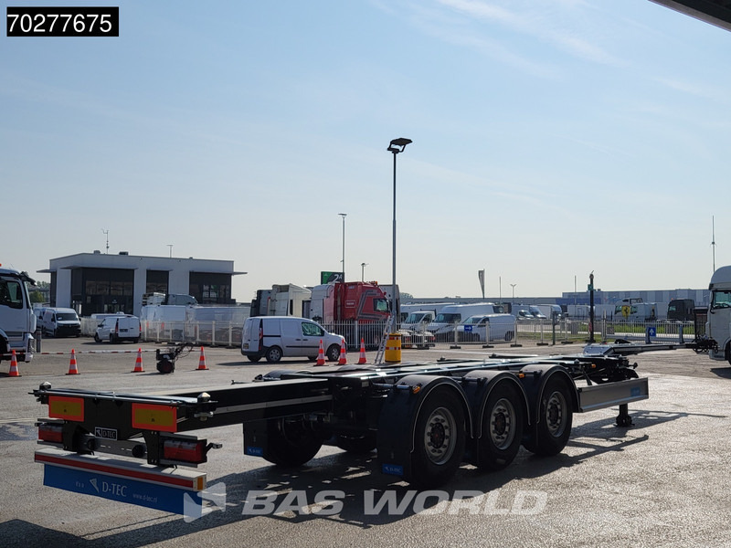 Semi-remorque porte-conteneur/ Caisse mobile neuf D-Tec VCC-01 3 axles Portmaster NEW Liftachse Multi' 45ft: photos 10