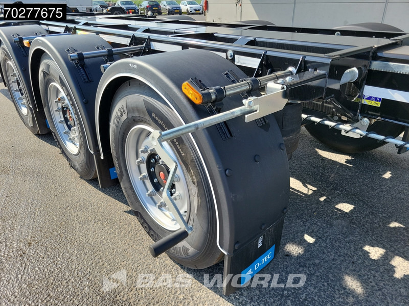 Semi-remorque porte-conteneur/ Caisse mobile neuf D-Tec VCC-01 3 axles Portmaster NEW Liftachse Multi' 45ft: photos 17