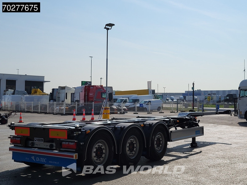 Semi-remorque porte-conteneur/ Caisse mobile neuf D-Tec VCC-01 3 axles Portmaster NEW Liftachse Multi' 45ft: photos 5