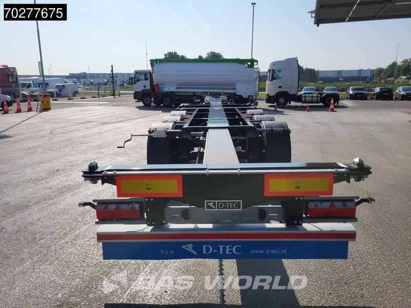 Semi-remorque porte-conteneur/ Caisse mobile neuf D-Tec VCC-01 3 axles Portmaster NEW Liftachse Multi' 45ft: photos 11