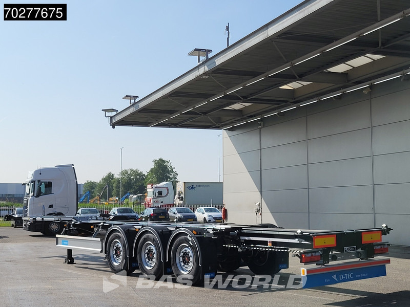 Semi-remorque porte-conteneur/ Caisse mobile neuf D-Tec VCC-01 3 axles Portmaster NEW Liftachse Multi' 45ft: photos 8