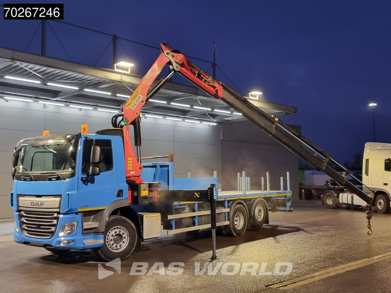 DAF CF 330 6X2 Palfinger PK20001 Kran Crane Rotator Lift+Lenkachse Euro 6 - Camion plateau, Camion grue: photos 5 DAF CF 330 6X2 Palfinger PK20001 Kran Crane Rotator Lift+Lenkachse Euro 6 - Camion plateau, Camion grue: photos 5