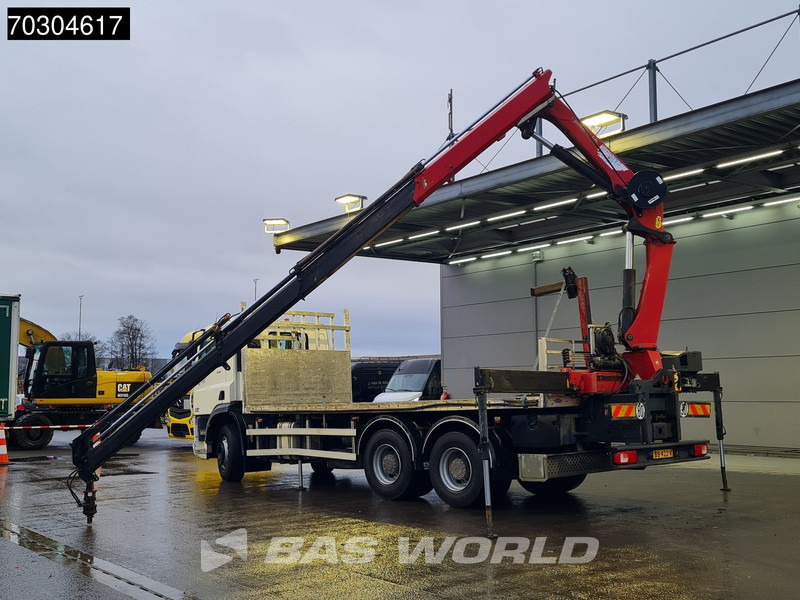 DAF CF 370 6X4 NL-Truck HMF1820-K4 Crane Manual Steelsuspension Big-Axle Euro 6 - Camion plateau, Camion grue: photos 2 DAF CF 370 6X4 NL-Truck HMF1820-K4 Crane Manual Steelsuspension Big-Axle Euro 6 - Camion plateau, Camion grue: photos 2