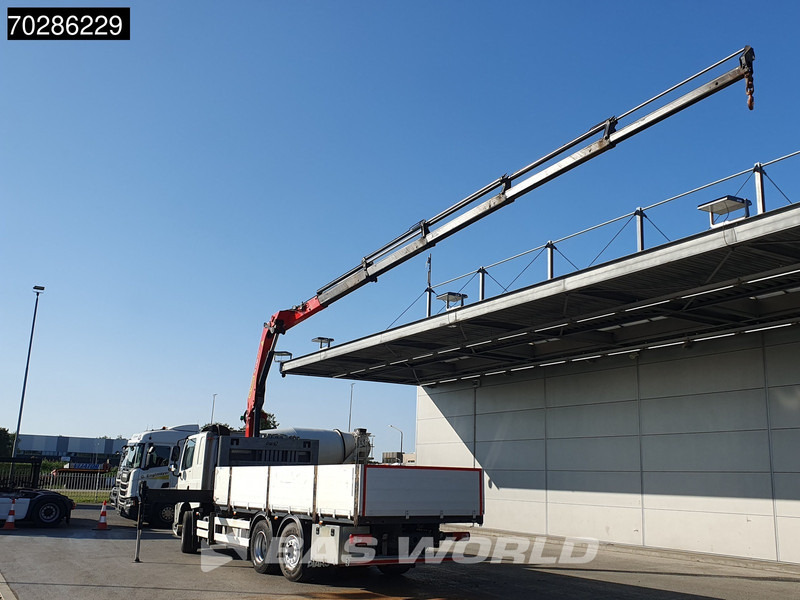 DAF CF 370 CF 6X2 Palfinger PK19.001 SLD D Kran Crane ACC Lift+lenkasche Euro 6 - Camion plateau, Camion grue: photos 2 DAF CF 370 CF 6X2 Palfinger PK19.001 SLD D Kran Crane ACC Lift+lenkasche Euro 6 - Camion plateau, Camion grue: photos 2