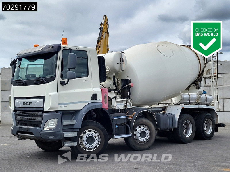 DAF CF 450 8X4 9m3 Intermix Putzmeister mixer Steelsuspension Automatic Euro 6 - Camion malaxeur: photos 1 DAF CF 450 8X4 9m3 Intermix Putzmeister mixer Steelsuspension Automatic Euro 6 - Camion malaxeur: photos 1