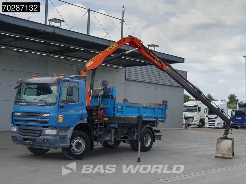DAF CF75.310 4X2 Manual Big-Axle Steelsuspension Palfinger Euro 3 - Camion benne, Camion grue: photos 5 DAF CF75.310 4X2 Manual Big-Axle Steelsuspension Palfinger Euro 3 - Camion benne, Camion grue: photos 5