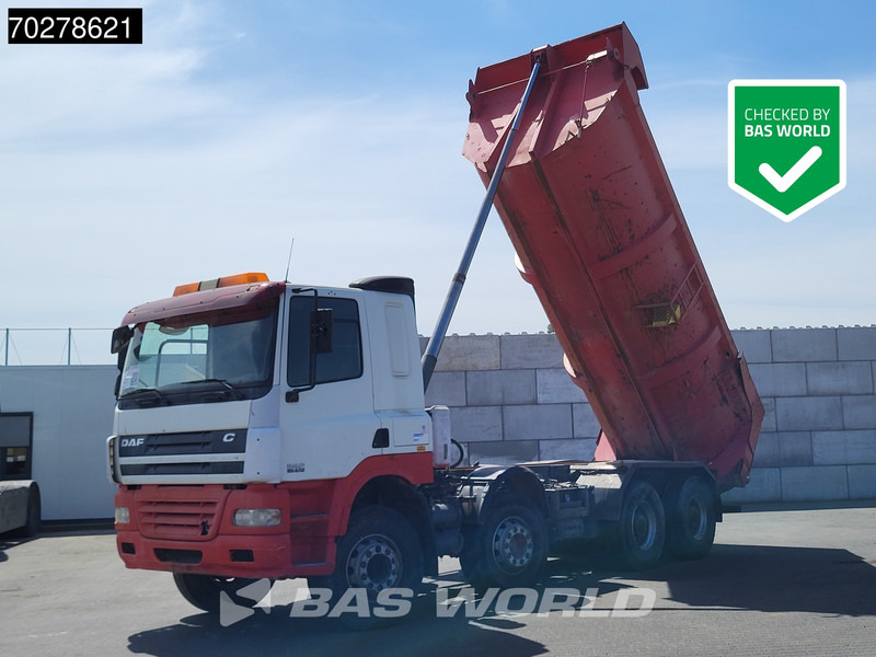DAF CF85.410 8X4 BigAxle Hydrauliek Kipper Stuuras Euro 4 - Camion benne: photos 1 DAF CF85.410 8X4 BigAxle Hydrauliek Kipper Stuuras Euro 4 - Camion benne: photos 1
