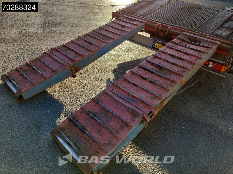 Camion porte-voitures DAF LF 180 4X2 14t NL-Truck Machine transporter Oprijwagen Hydraulic ramps Euro 6: photos 15