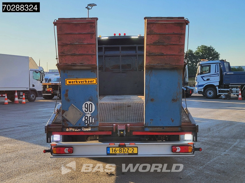 Camion porte-voitures DAF LF 180 4X2 14t NL-Truck Machine transporter Oprijwagen Hydraulic ramps Euro 6: photos 11