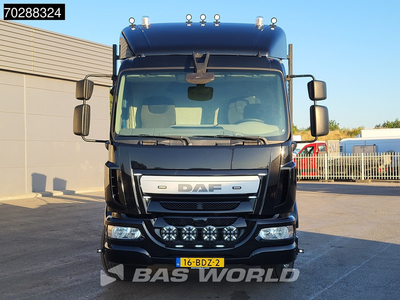 Camion porte-voitures DAF LF 180 4X2 14t NL-Truck Machine transporter Oprijwagen Hydraulic ramps Euro 6: photos 8